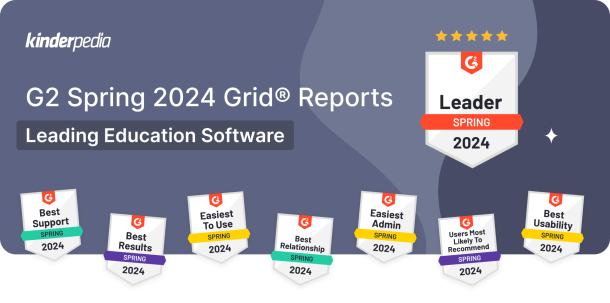 kinderpedia leader g2 spring 2024 reports